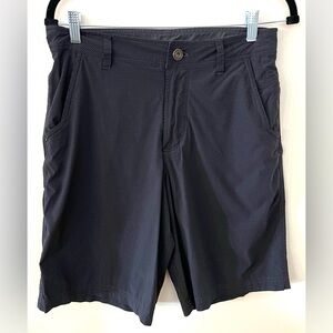 Lululemon Kahuna Golf Shorts Men's 34 Gray Black Performance 10.5" EUC